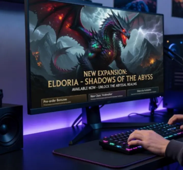 Grafika promująca nowe rozszerzenie DLC do gry