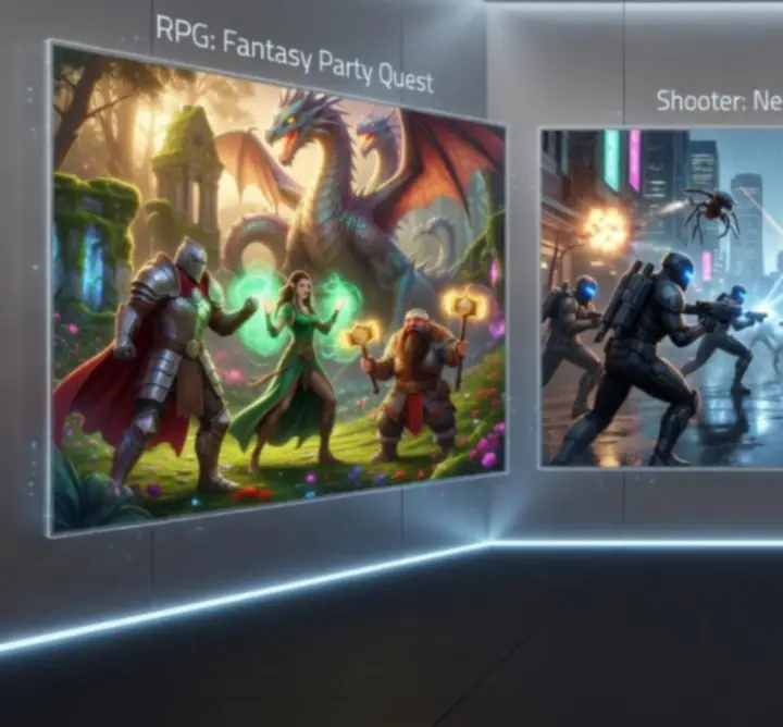 Kategorie gier – RPG, strzelanki i strategie na ekranie